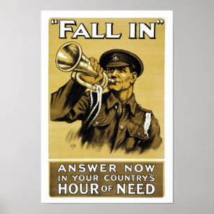 Fall In Poster