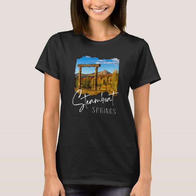 Fall In Steamboat Springs Colorado   T-Shirt (Front)
