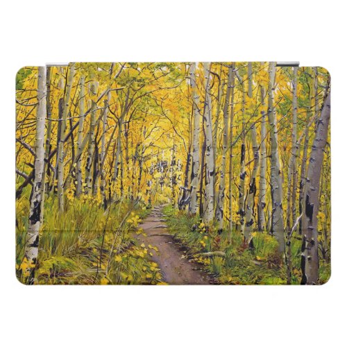 Fall in the Aspen Trees iPad Pro Cover