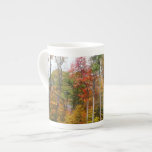 Fall in the Forest Colorful Autumn Photography Bone China Mug