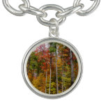 Fall in the Forest Colorful Autumn Photography Bracelet