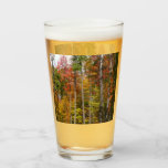Fall in the Forest Colorful Autumn Photography Glass