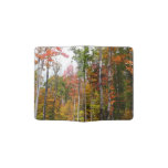 Fall in the Forest Colorful Autumn Photography Passport Holder