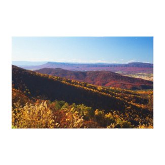 Fall in the Shenandoah Valley, Virginia Canvas Print