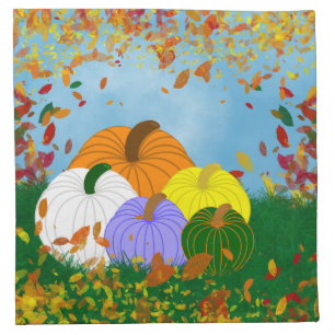 Fall into Autumn Cloth Napkin