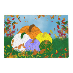 Fall into Autumn Laminated Placemat