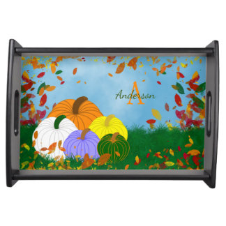 Fall into Autumn Serving Tray