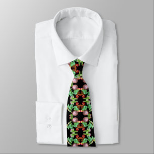 Fall Into Strawberry Season Backyard Garden Photo Neck Tie