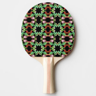 Fall Into Strawberry Season Backyard Garden Photo Ping Pong Paddle