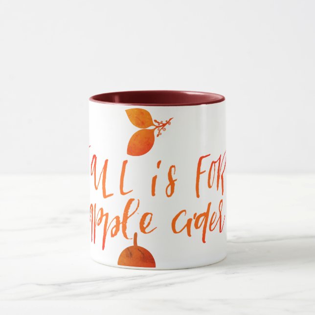 Fall Is For Apple Cider Mug (Center)