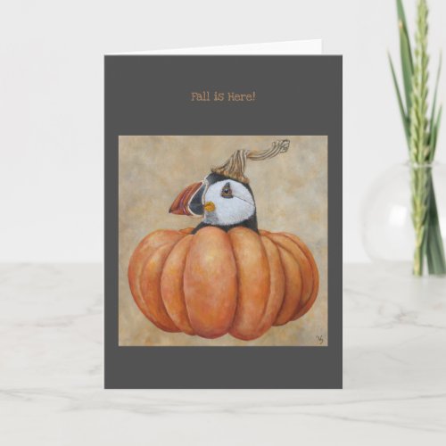 Fall is Here card