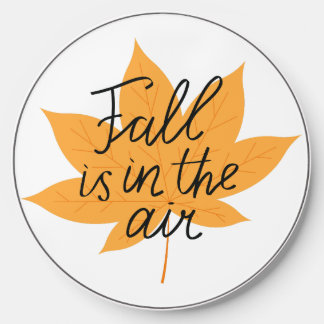 Fall Is In The Air Autumn Leaf Wireless Charger