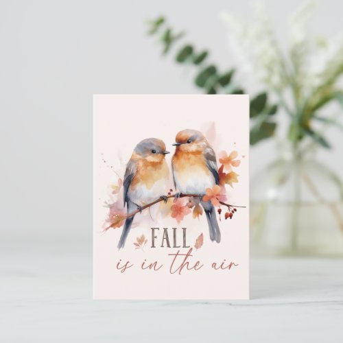 Fall Is In The Air Postcard