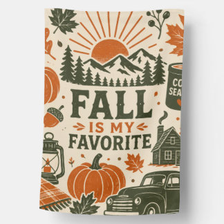 Fall is my Favorite House Flag