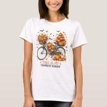 Fall Is My Favorite Season Shirt Bicycle