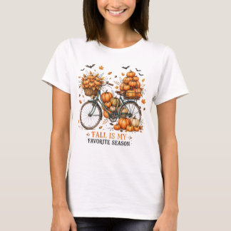 Fall Is My Favorite Season Shirt Bicycle