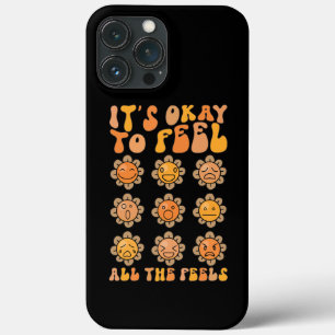  Fall Its Okay To Feel All The Feels Mental Health iPhone 13 Pro Max Case