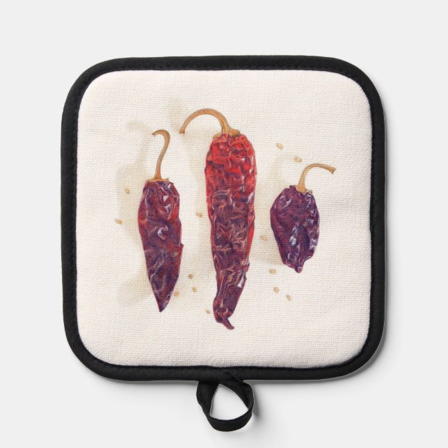 FALL JELLY BEANS Pot Holder  (Front)