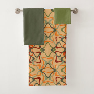 Fall Kaleidoscope  Bath Towel Set