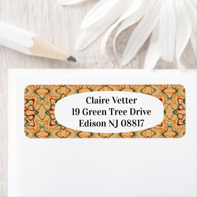 Fall Kaleidoscope  Label (Insitu)