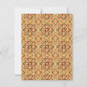 Fall Kaleidoscope  Note Card