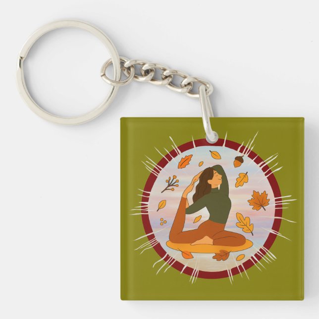 Fall Keychain (Front)