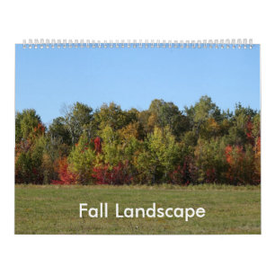 Fall Landscape Photography (Large) Calendar