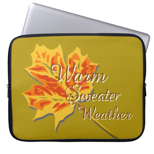 Fall Laptop Sleeve (Front)