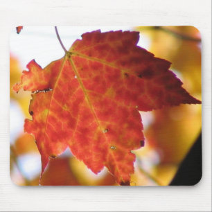 Fall Leaf Mouse Pad