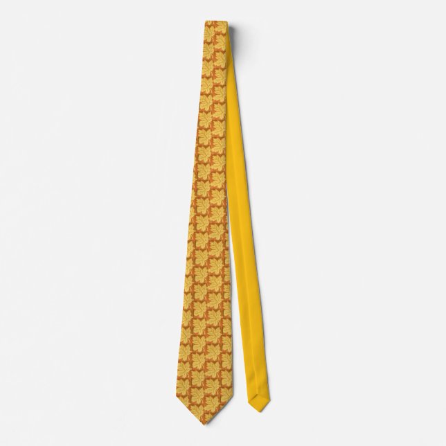 Fall Leaf Neck Tie (Front)