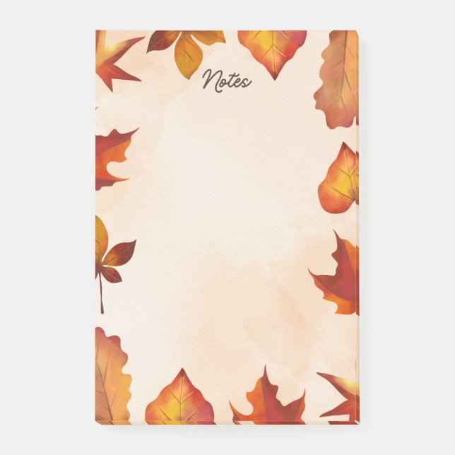 Fall Leaf Notes (Front)
