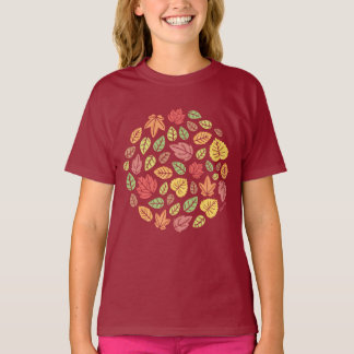 Fall Leafs colored T-Shirt