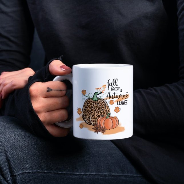 Fall Leaves and Pumpkin Mugs (Creator Uploaded)