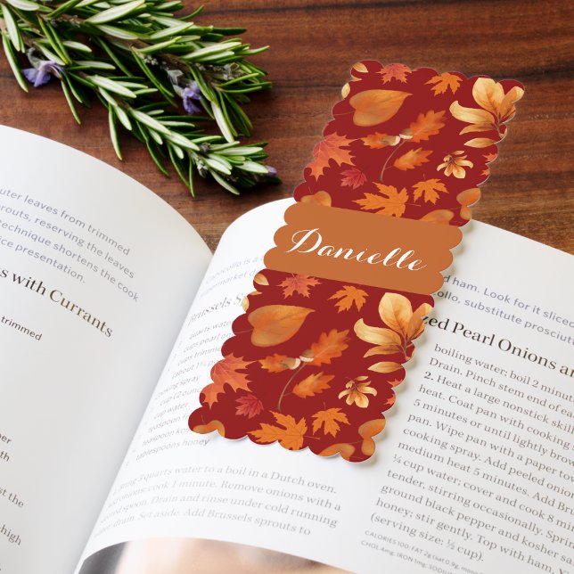 Fall leaves Autumn Bliss  Bookmarks (Creator Uploaded)