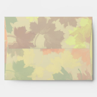 Fall Leaves Autumn Envelope