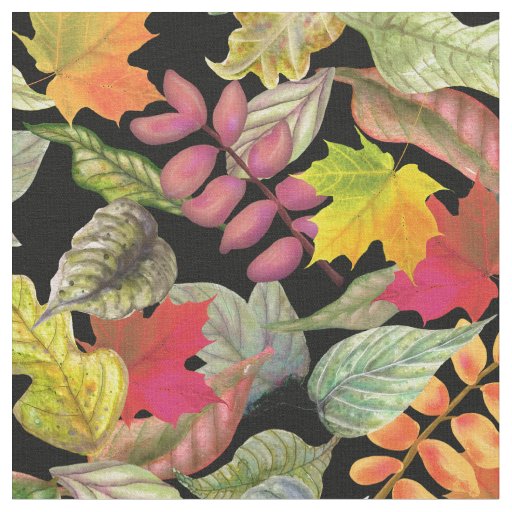 Fall Leaves | Autumn Pattern Fabric