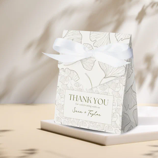 FALL LEAVES AUTUMN WEDDING FAVOR BOX | Zazzle