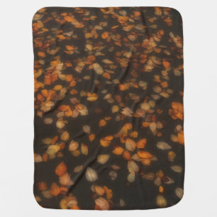 fall leaves baby blanket