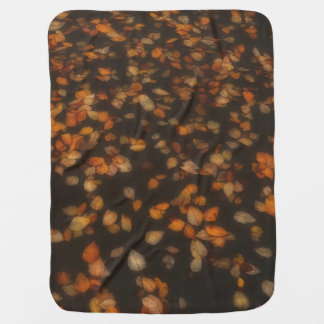 fall leaves baby blanket