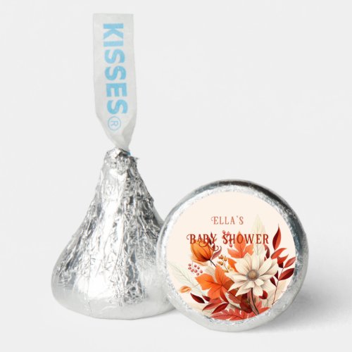 fall leaves baby shower  hersheys kisses