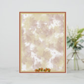 Fall Leaves Background (Standing Front)