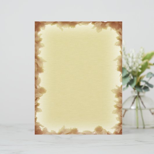 Fall Leaves Background (Standing Front)