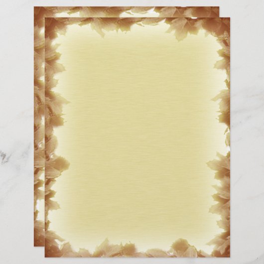 Fall Leaves Background (Front/Back)