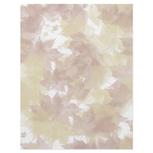 Fall Leaves Background Flyer Design | Zazzle
