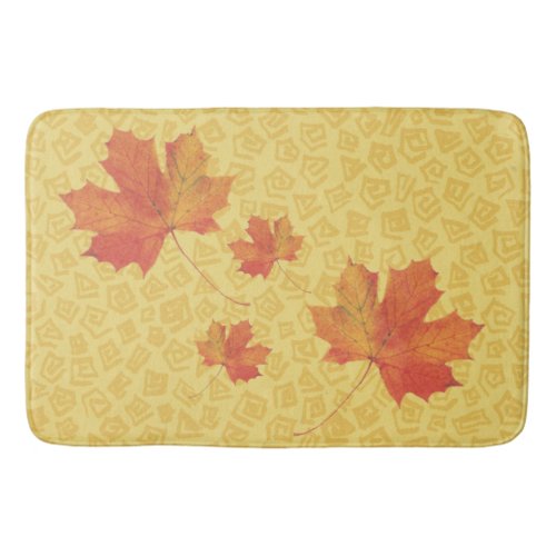 Fall Leaves Bath Mat