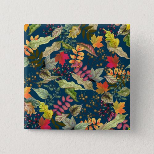 Fall Leaves Button