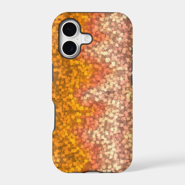 Fall Leaves Camo Iphone Case (Back)