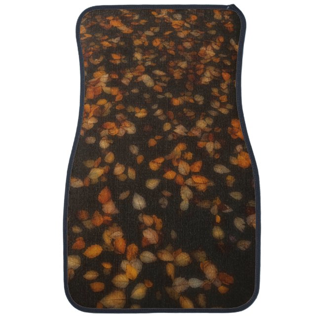 fall leaves  car floor mat (Front)