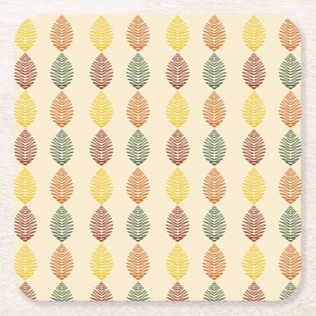 Fall Leaves Coaster (Front)
