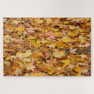 Fall Leaves Colors Jigsaw Puzzle
